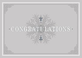 Splendid Congratulations Card