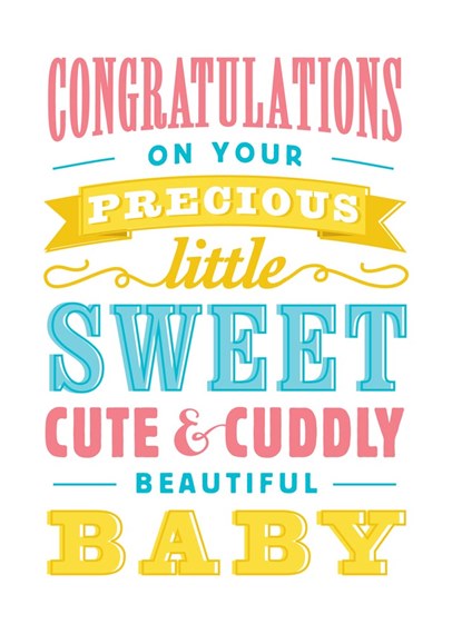 Typography Baby