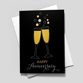 Bubbly Anniversary Toast