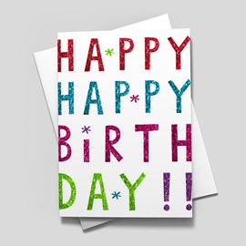 Sparks of Color Birthday
