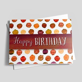 Ink Dots Birthday