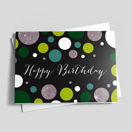 Green Bubble Up Birthday