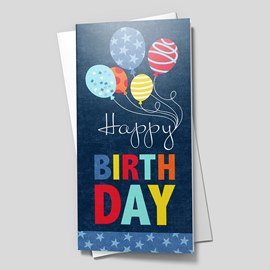 Blue Birthday Cheer