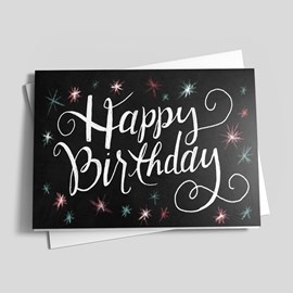 Curly Happy Birthday