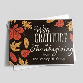 Lovely Leaves of Thanks