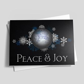 Snowflakes Peace & Joy
