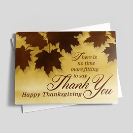 Happy Thanksgiving Thank You
