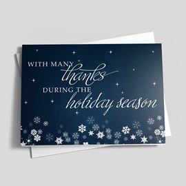 Midnight Snowflake Thanks