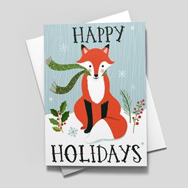Fox Says Happy Holidays
