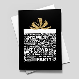 Birthday Gift Surprise Card