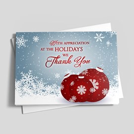 Red Ornaments of Thanks
