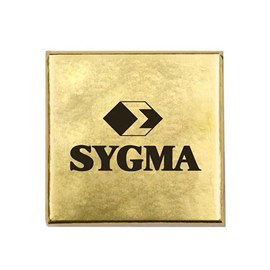 Gold Foil Chocolate Squares