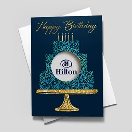 Golden Birthday Platter