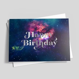 Big Bang Birthday Card