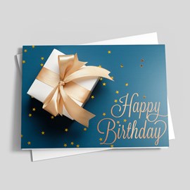 Starlight Gifts Birthday Card