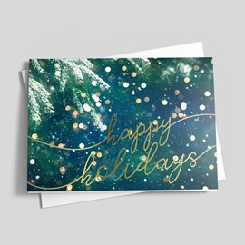 Light Showers Holiday Card