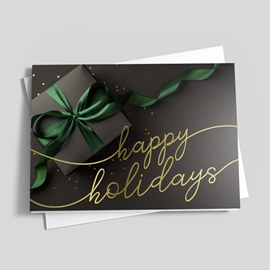 Midnight Gift Holiday Card