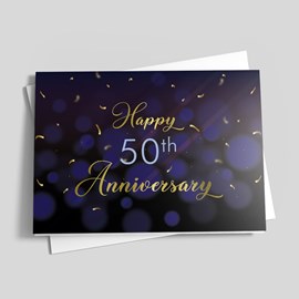 50 Revolutions Anniversary Card