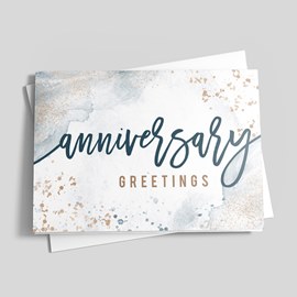 Splash of Style Anniversary Card