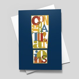 Celebration Tower Congrats Card