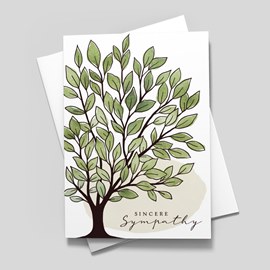 Eternal Tree Sympathy Card
