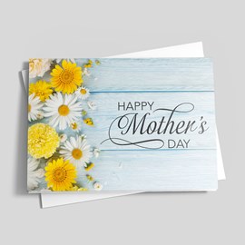 Personalized Mother's Day cards for business and family.