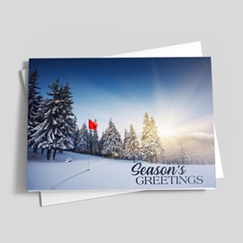 Winter Sunshine Holiday Card