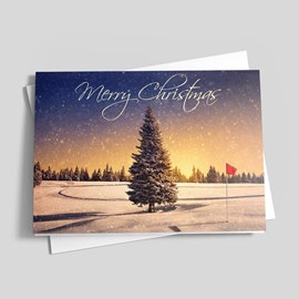 Winter Solstice Christmas Card
