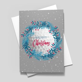 Swingin' Sprigs Christmas Card
