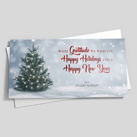 With Gratitude Holiday Card