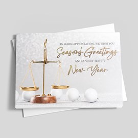 Justice Holiday Card