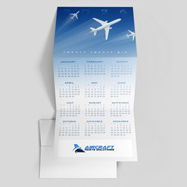 Take Flight Calendar Card