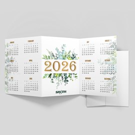 Leafy Greens Calendar Card