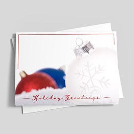 American Winter Holiday Card