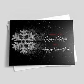 Stylish Winter Holiday Card