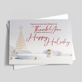 Modern Scenes Holiday Card