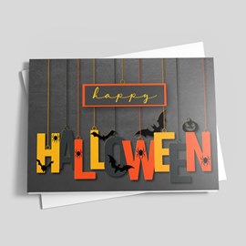Spooky Signs Halloween Card