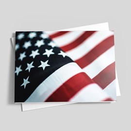 American Flag Card