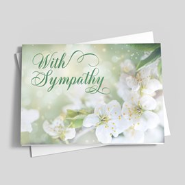 Flower Dreams Sympathy Card