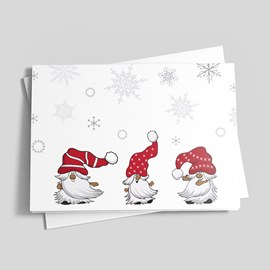 Merry Gnomes Holiday Card