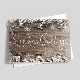 Rustic Season Holiday Card