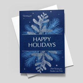 Midnight Pines Holiday Card