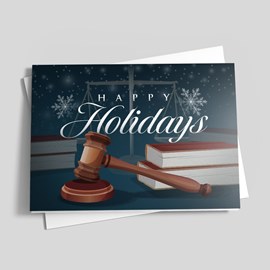 Judicial Winter Holiday Card