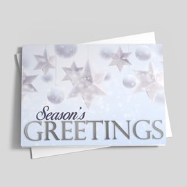 Silent Stars Holiday Card