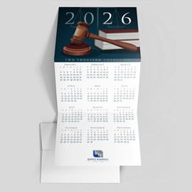 Annual Judgement Calendar Card