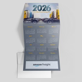 Wide Tread Calendar Card