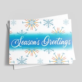 Snowflake Tools Holiday Card