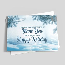 Winter Blessings Holiday Card