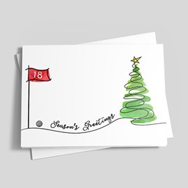 Straight Shot Holiday Card