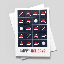 Keeping Score Holiday Card